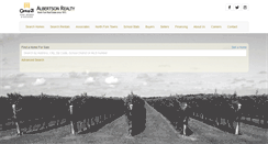 Desktop Screenshot of albertsonrealty.com